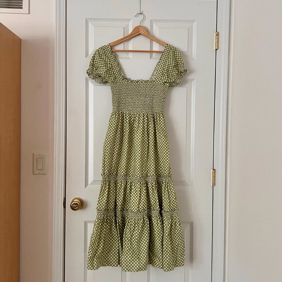 Gingham Maxi Dress - Picture 2 of 12